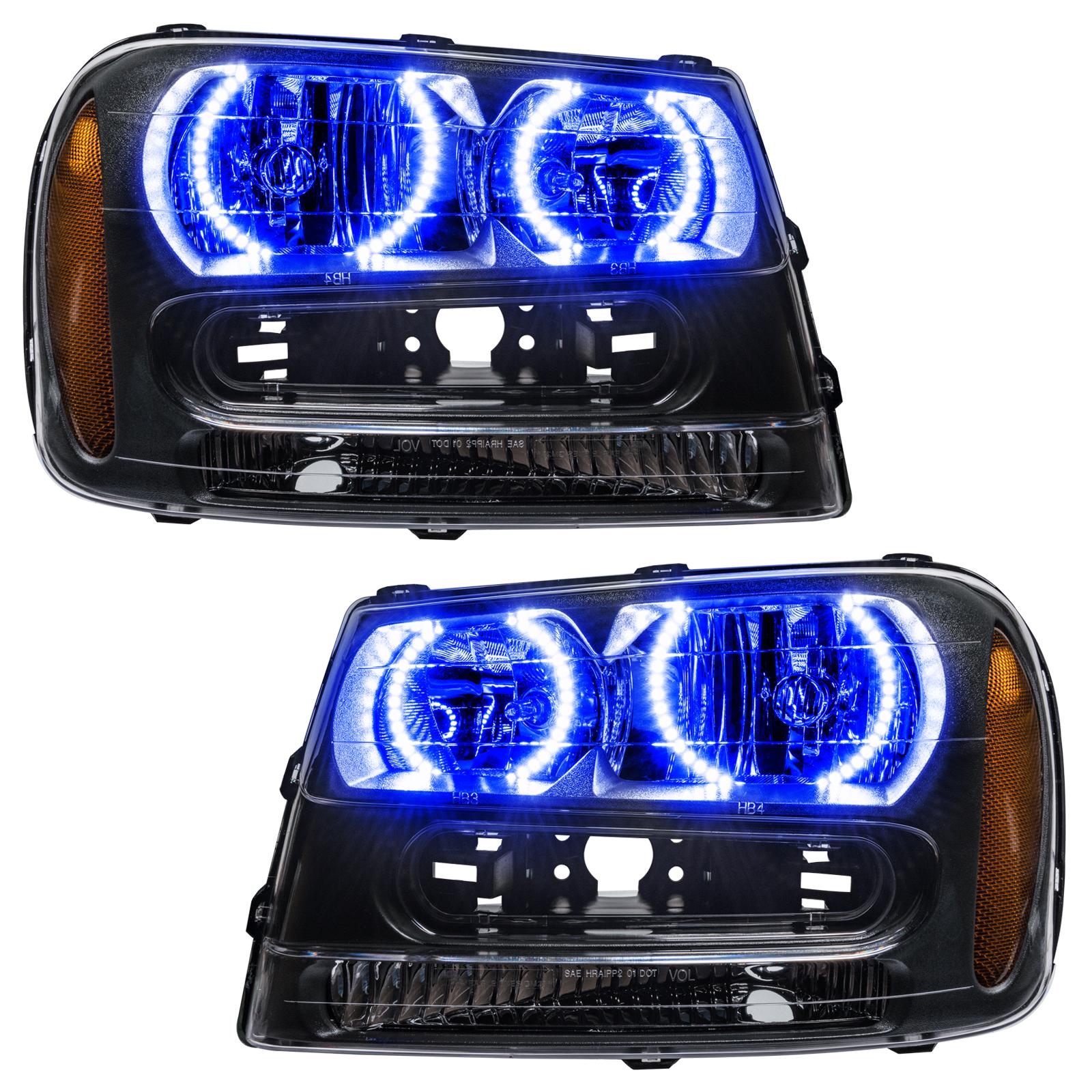Oracle Lighting Smd Pre-Assembled Headlights, Blue (2002-2009 Trailblazer, Trailblazer EXT) - 8168-002