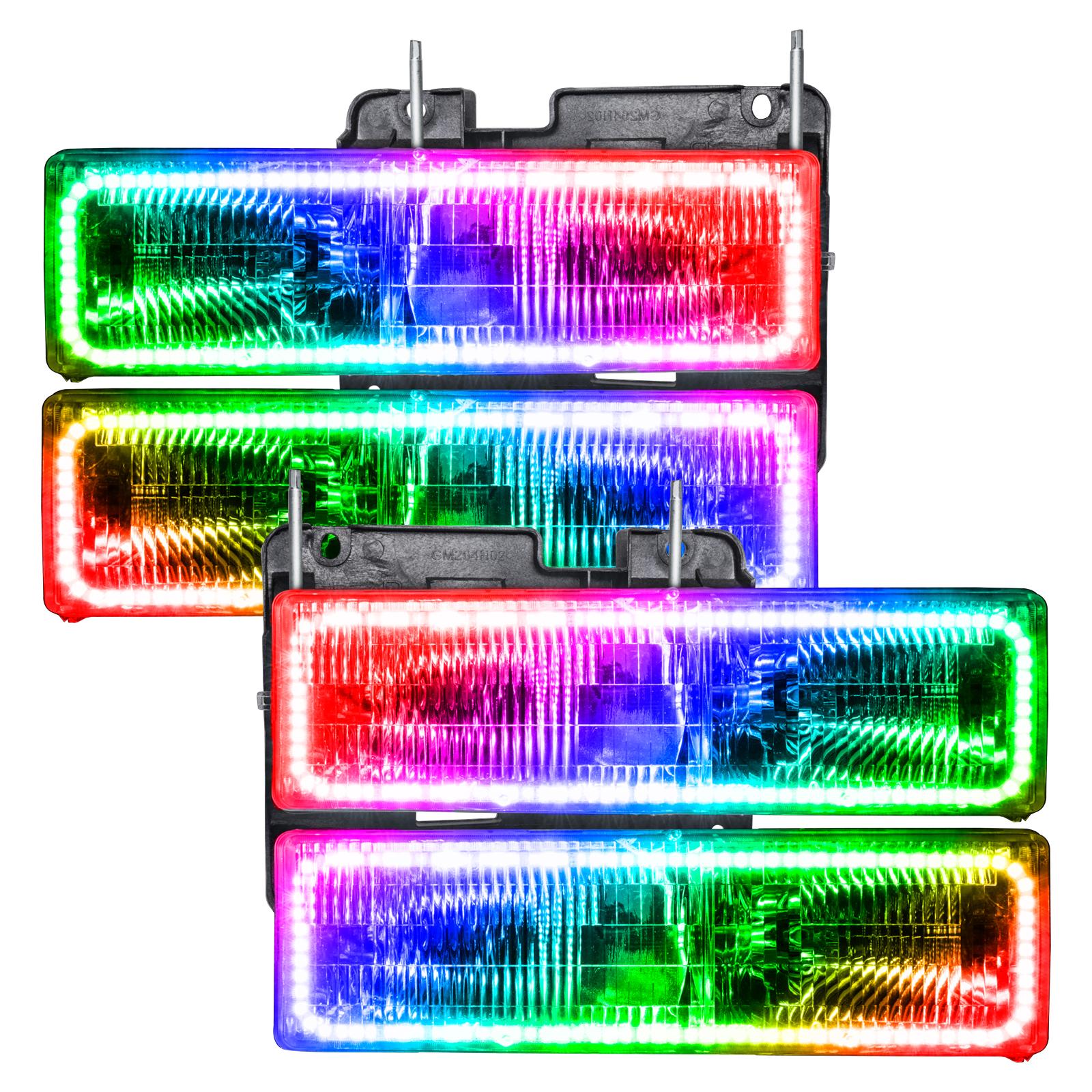 Oracle Lighting Smd Pre-Assembled Headlights, Colorshift - No Controller (1992-1994 Blazer) - 8169-334