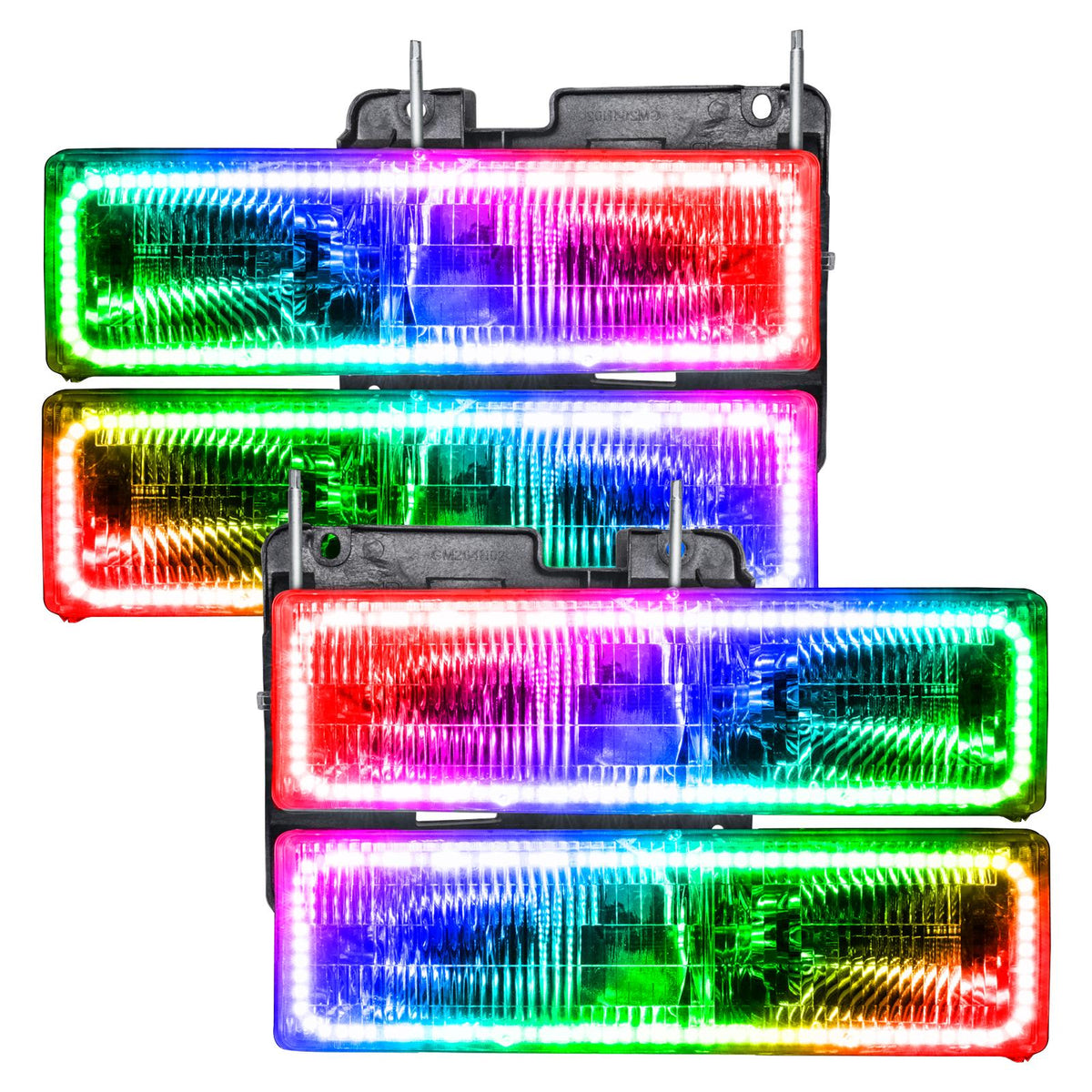 Oracle Lighting Smd Pre-Assembled Headlights, Colorshift - No Controller - 8171-334