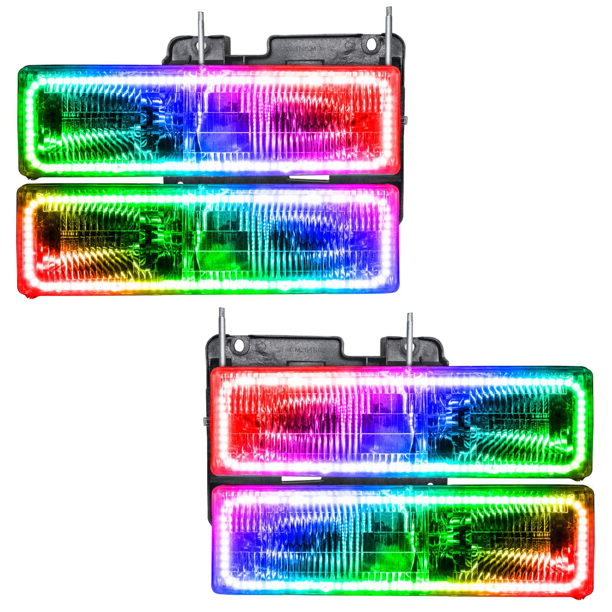 Oracle Lighting Smd Pre-Assembled Headlights, Colorshift - Simple - 8171-504