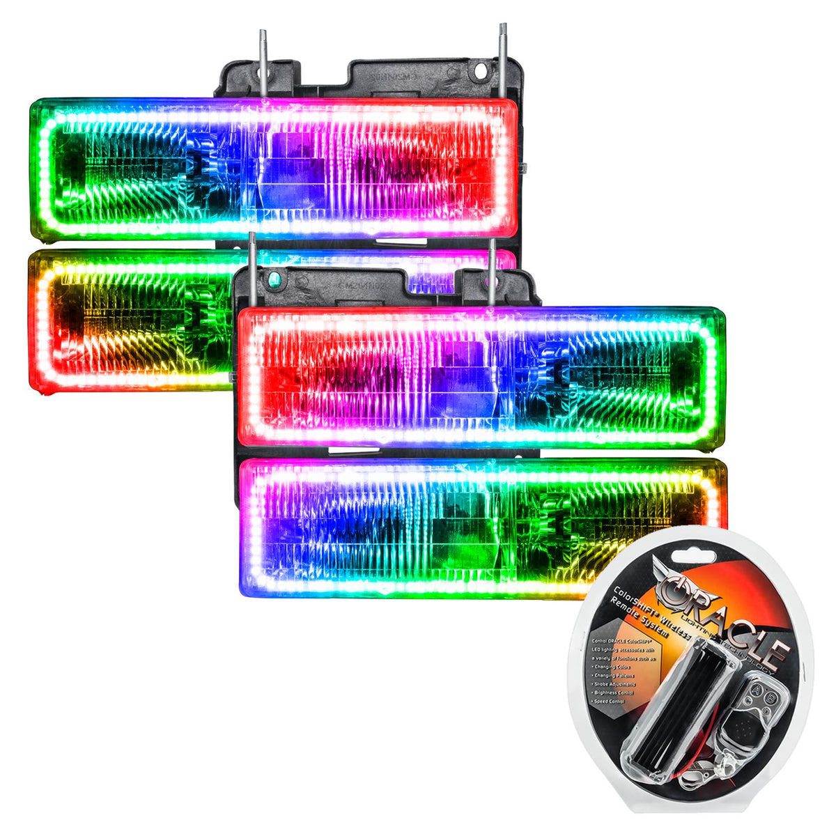 Oracle Lighting Smd Pre-Assembled Headlights, Colorshift (1992-1999 Yukon) - 8173-330