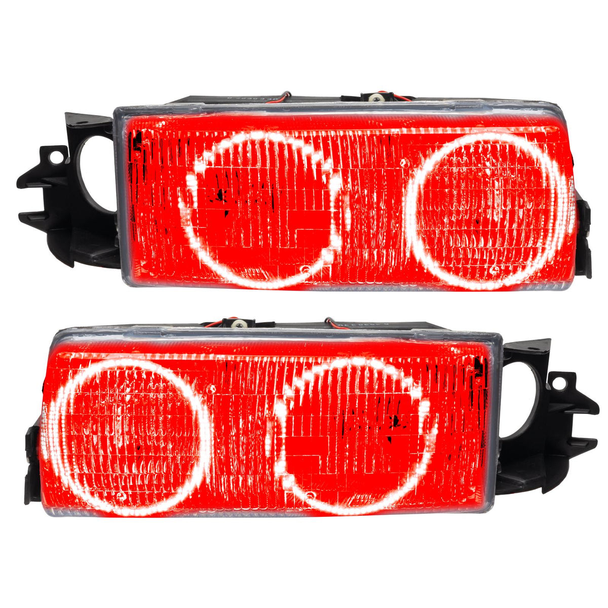 Oracle Lighting Smd Pre-Assembled Headlights, Red (1978-1996 Caprice) - 8178-003