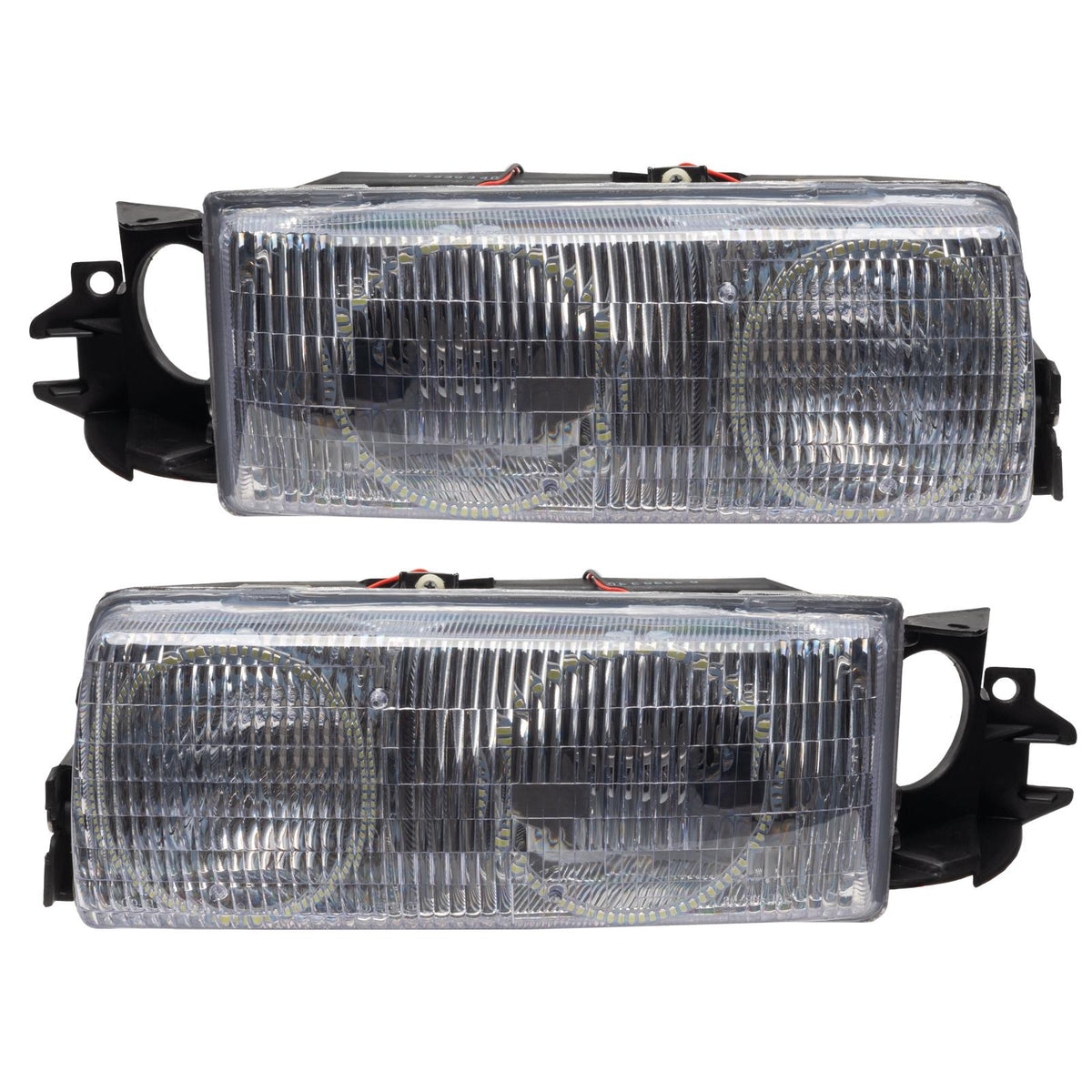 Oracle Lighting Smd Pre-Assembled Headlights, Red (1978-1996 Caprice) - 8178-003