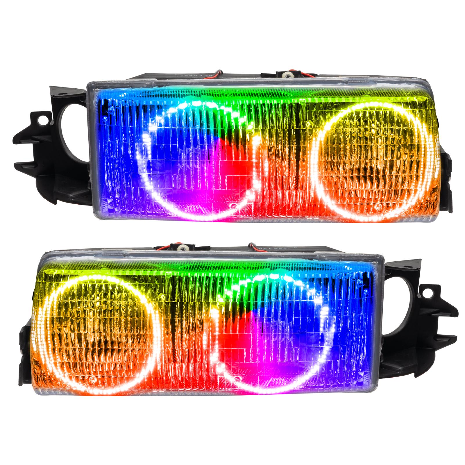 Oracle Lighting Smd Pre-Assembled Headlights, Colorshift - No Controller (1978-1996 Caprice) - 8178-334