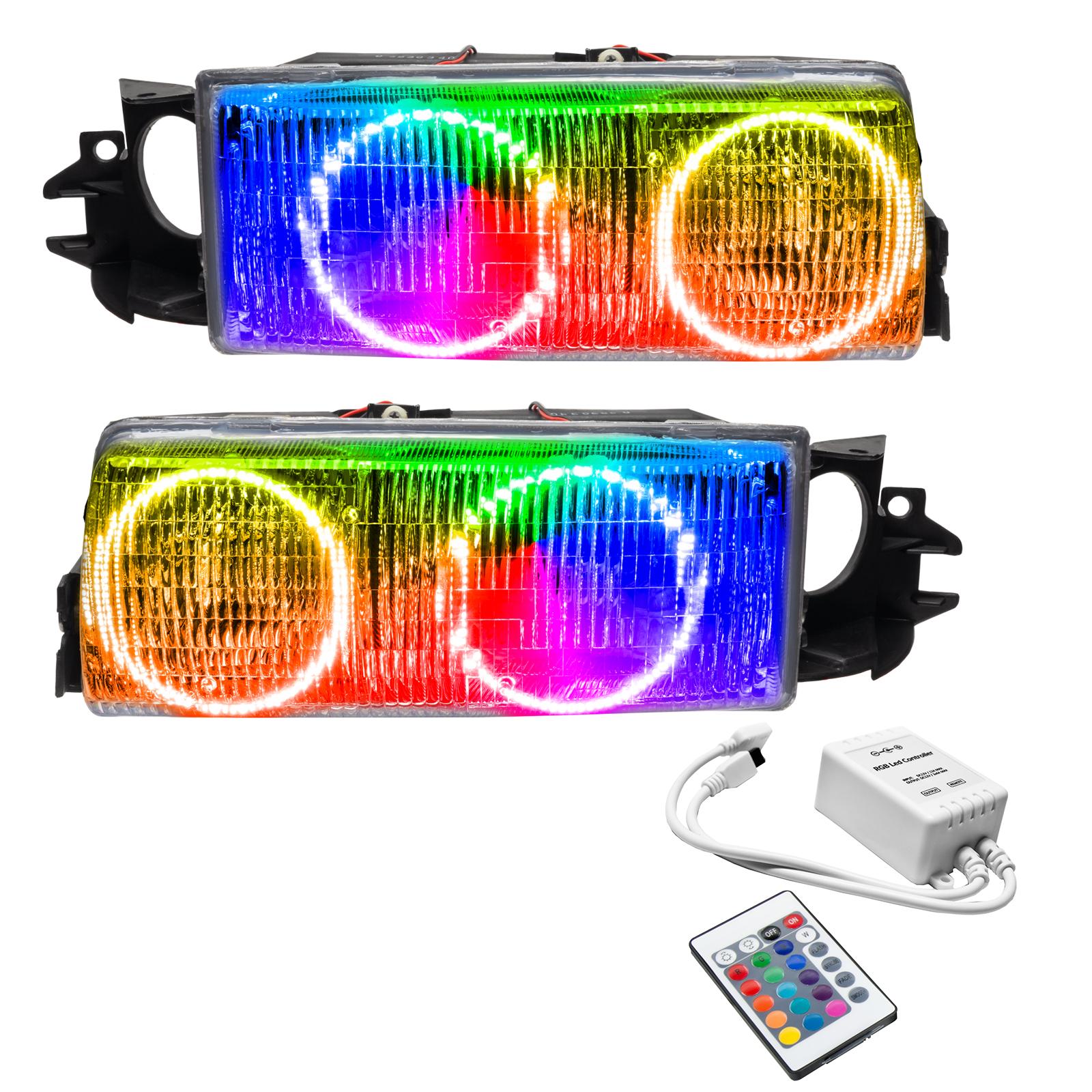 Oracle Lighting Smd Pre-Assembled Headlights, Colorshift - Simple (1978-1996 Caprice) - 8178-504