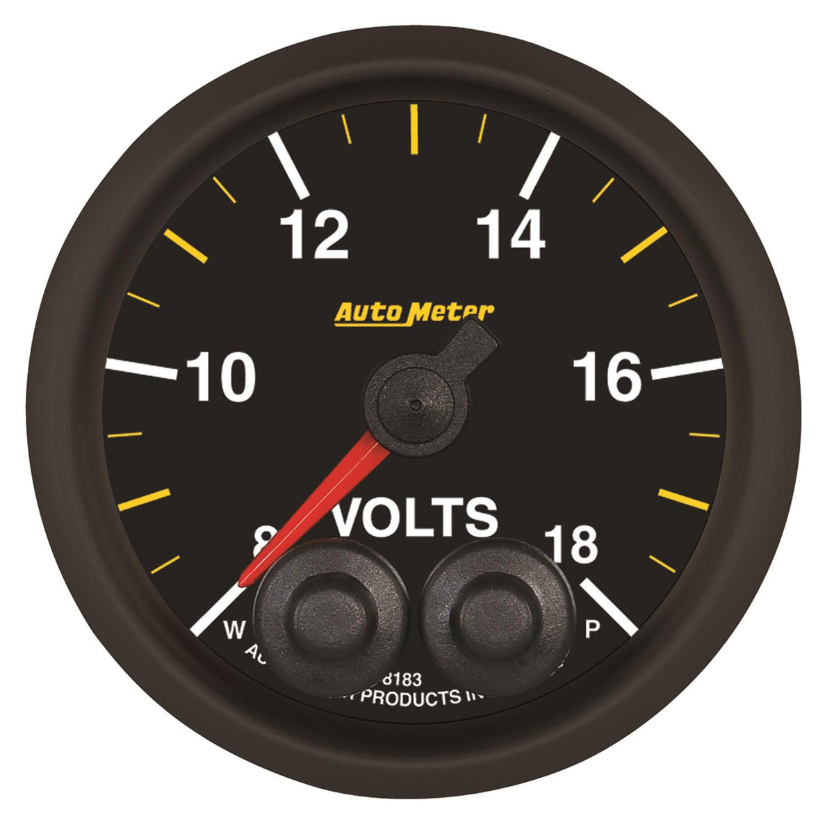 Auto Meter 2-1/16" VOLTMETER, 8-18V, NASCAR - 8183-05702
