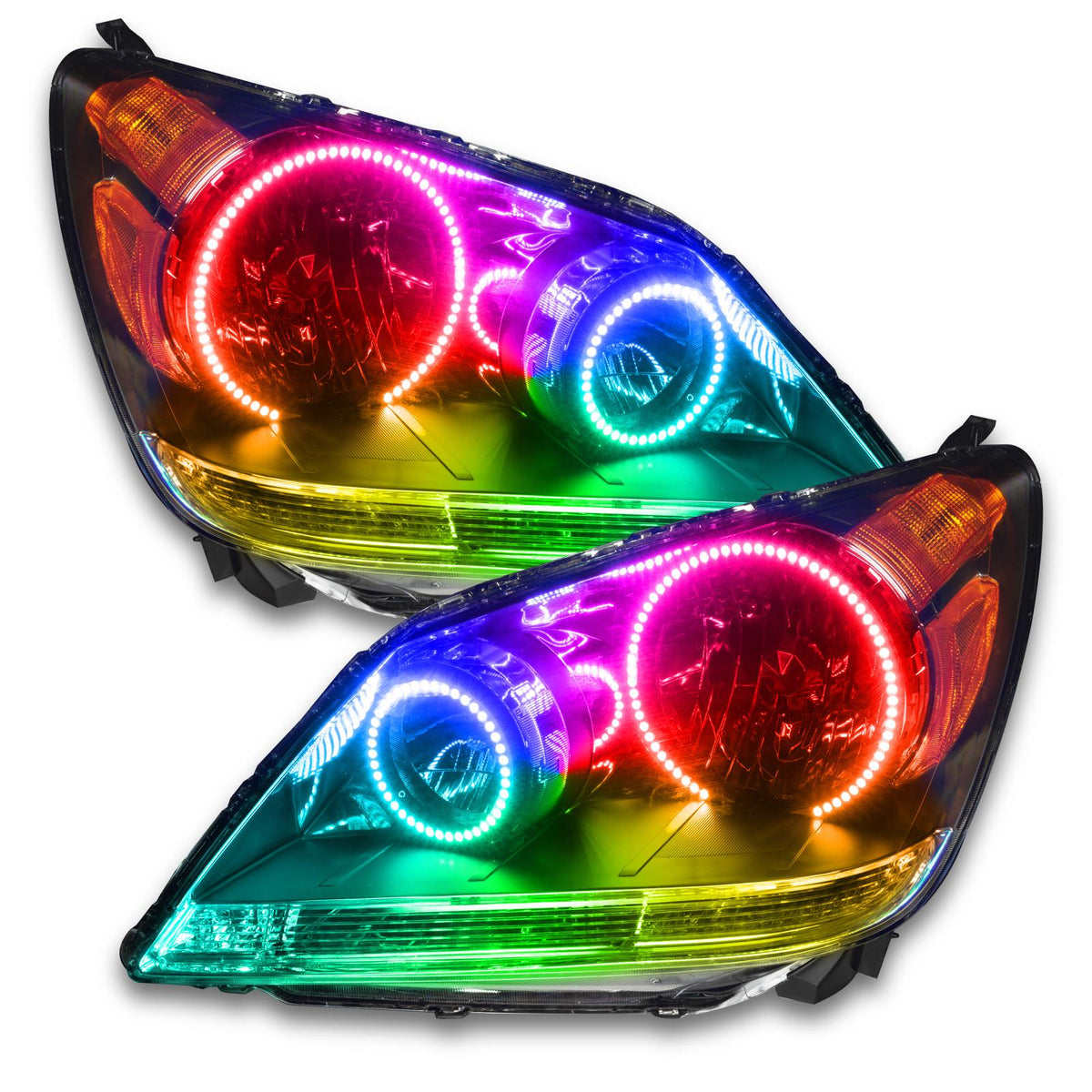 Oracle Lighting Smd Pre-Assembled Headlights, Colorshift - No Controller (2008-2010 Odyssey) - 8184-334