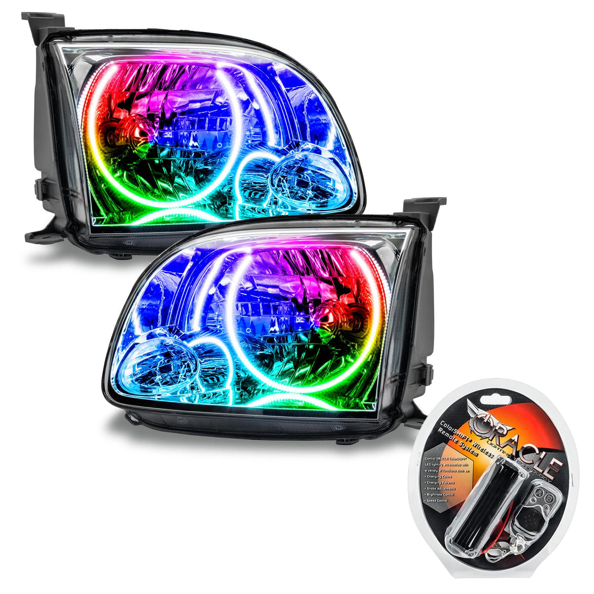 Oracle Lighting Smd Pre-Assembled Headlights, Colorshift (2005-2006 Tundra) - 8193-330