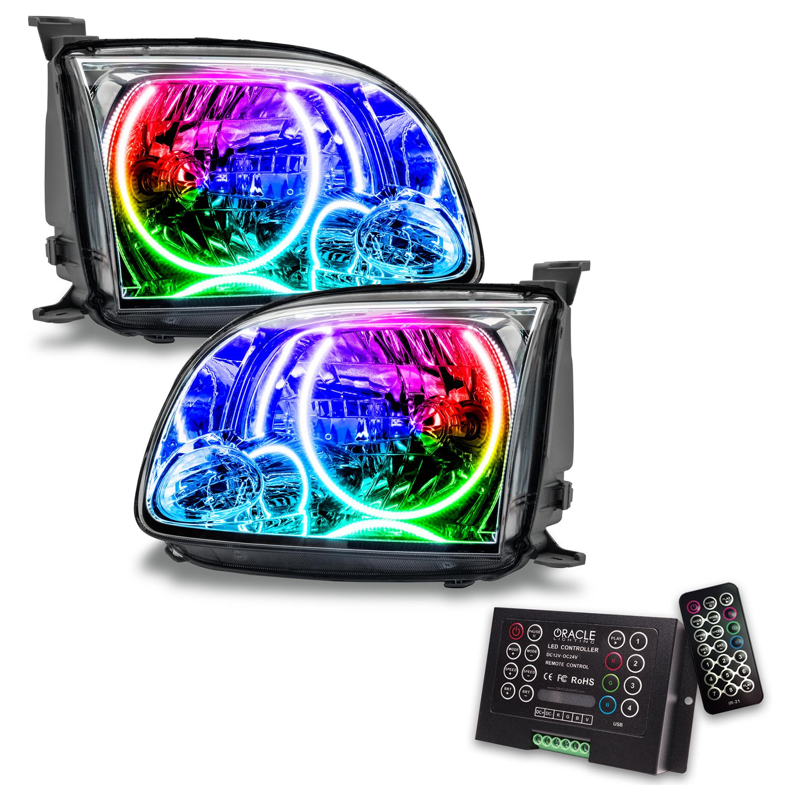 Oracle Lighting Smd Pre-Assembled Headlights, Colorshift 2.0 (2005-2006 Tundra) - 8193-333