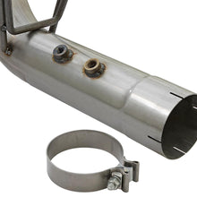 AFE Large Bore-HD 4 IN 409 Stainless Steel DPF-Back Exhaust w/ Dual Polished Tip (2017-2019 Silverado 2500 HD, Silverado 3500 HD, Sierra 2500 HD, Sierra 3500 HD) - 49-44086-P