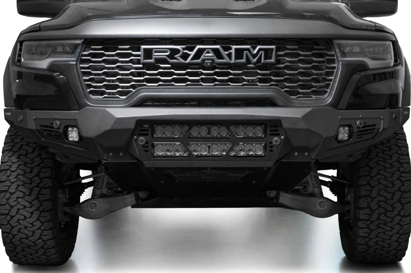Addictive Desert Designs 2025 Ram RHO Bomber Front Bumper (20 Inch Lights) - F630012140103