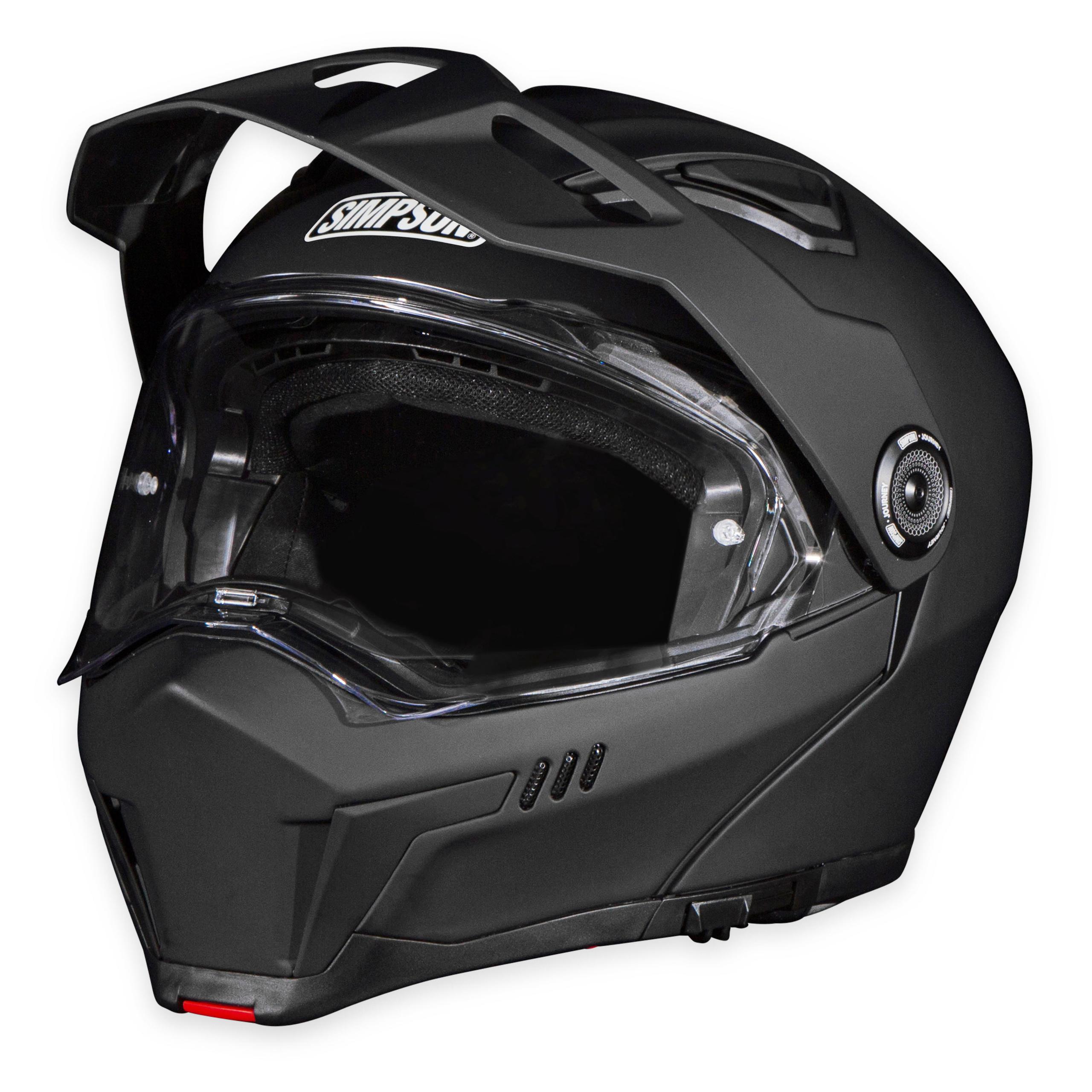 Simpson Racing Journey Bandit Helmet - Matte Black 2X - JB32X