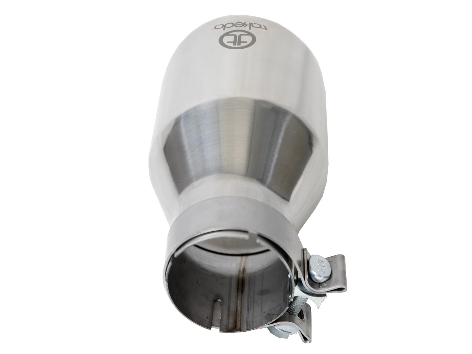 AFE Takeda 304 Stainless Steel Clamp-on Exhaust Tip Polished - 49T30504-P09