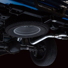 AWE 0FG 3" Dual Side Exit Catback Exhaust - 4.5" Diamond Silver Tips 2021-2025 F-150 2.7L / 3.5L / 5.0L) - 3015-23059