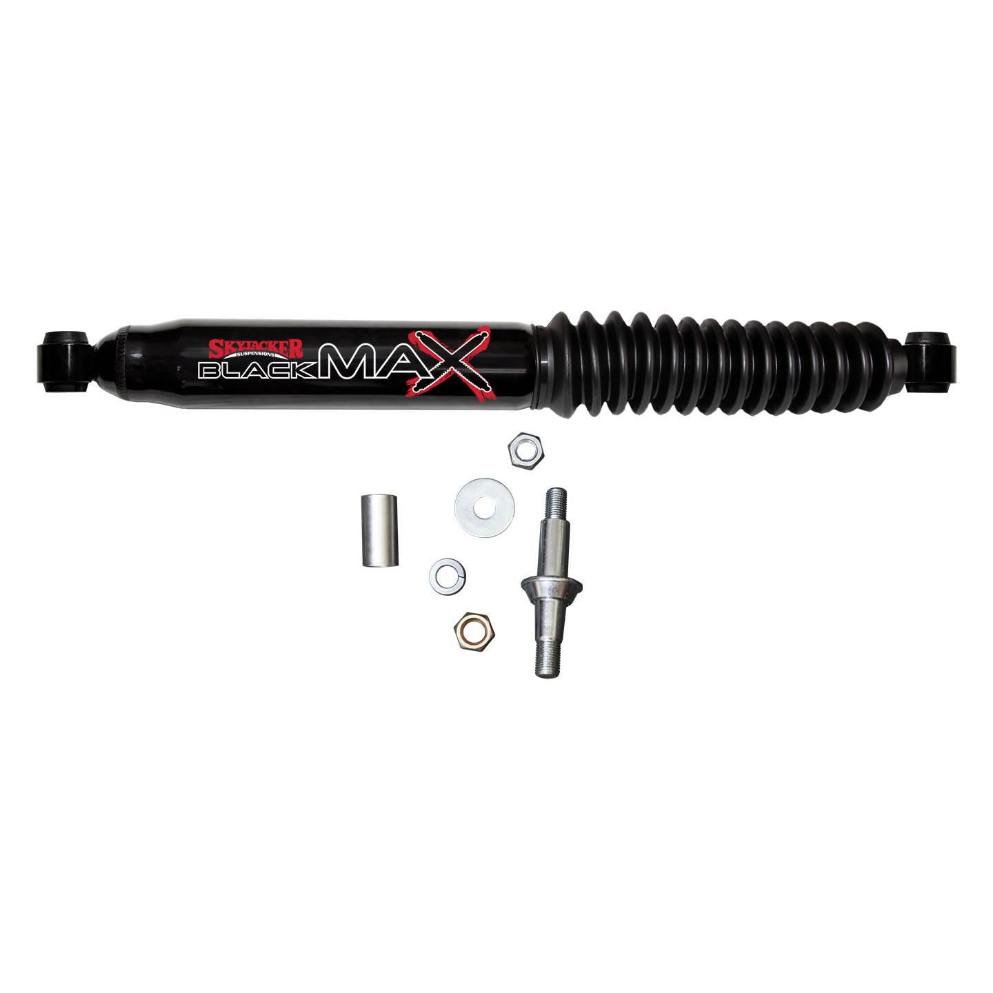 Skyjacker Steering Stabilizer Black  Extended Length 20.62 Inch Collapsed Length 12.62 Inch Replacement Cylinder Only No Hardware Included - 8202