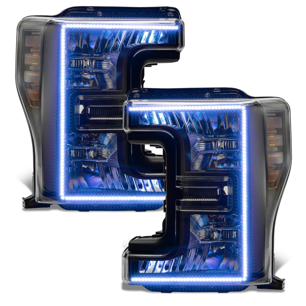 Oracle Lighting 2017-2019 Ford F-250/350 Oracle Dynamic Colorshift Pre-Assembled Headlights (2017-2019 F-250 Super Duty, F-350 Super Duty) - 8203-332