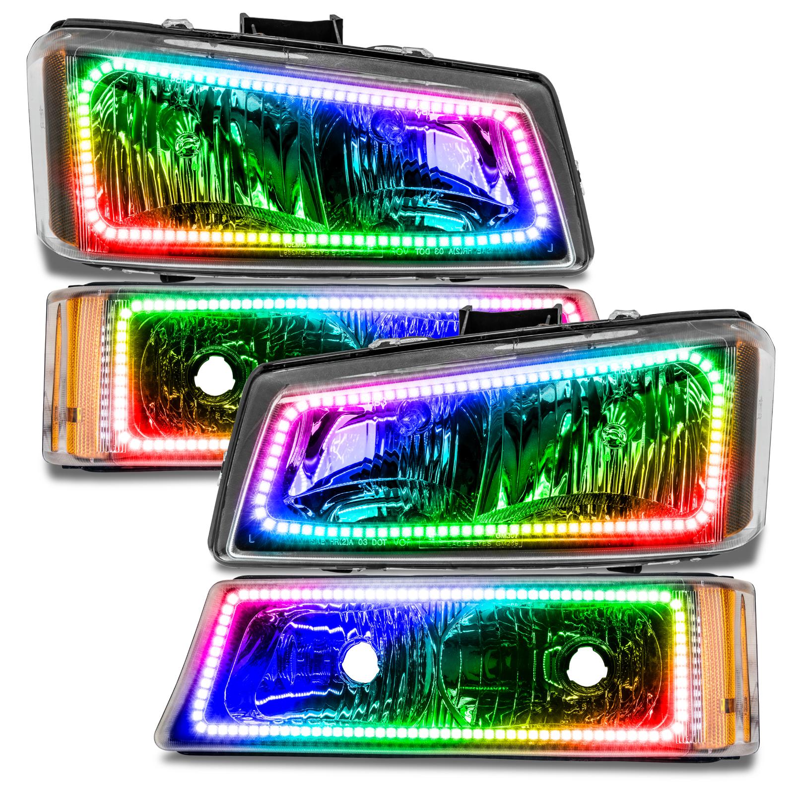 Oracle Lighting Pre-Assembled Headlights W/ Parking Lights (2003-2006 Chevrolet Silverado 1500, Chevrolet Silverado 1500 HD) - 8205-334