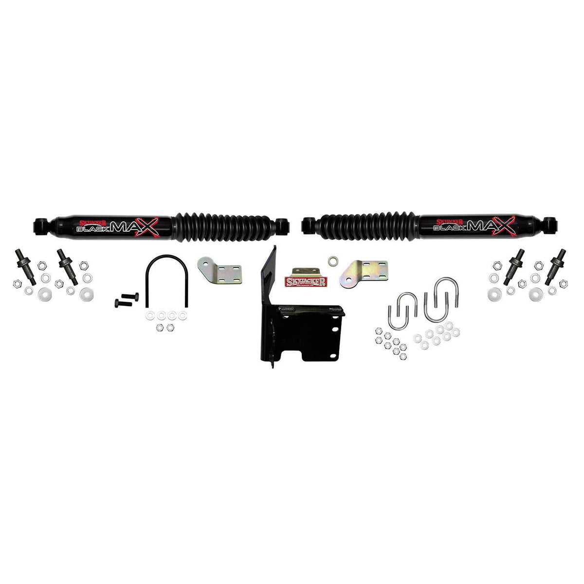 Skyjacker Steering Stabilizer Dual Kit Black Dual Kit 13-18 Ram 3500 14-18 Ram 2500 - 8214