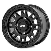 Rough Country 82 Series Wheel UTV Semi Gloss Black 15x7 4x110 +10mm (2017-2019 YXM700 Viking VI, YXM700 Viking EPS SE) - 82150735