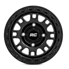 Rough Country 82 Series Wheel UTV Semi Gloss Black 15x7 4x110 +10mm (2017-2019 YXM700 Viking VI, YXM700 Viking EPS SE) - 82150735