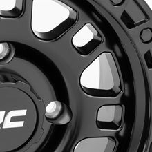 Rough Country 82 Series Wheel UTV Semi Gloss Black 15x7 4x110 +10mm (2017-2019 YXM700 Viking VI, YXM700 Viking EPS SE) - 82150735