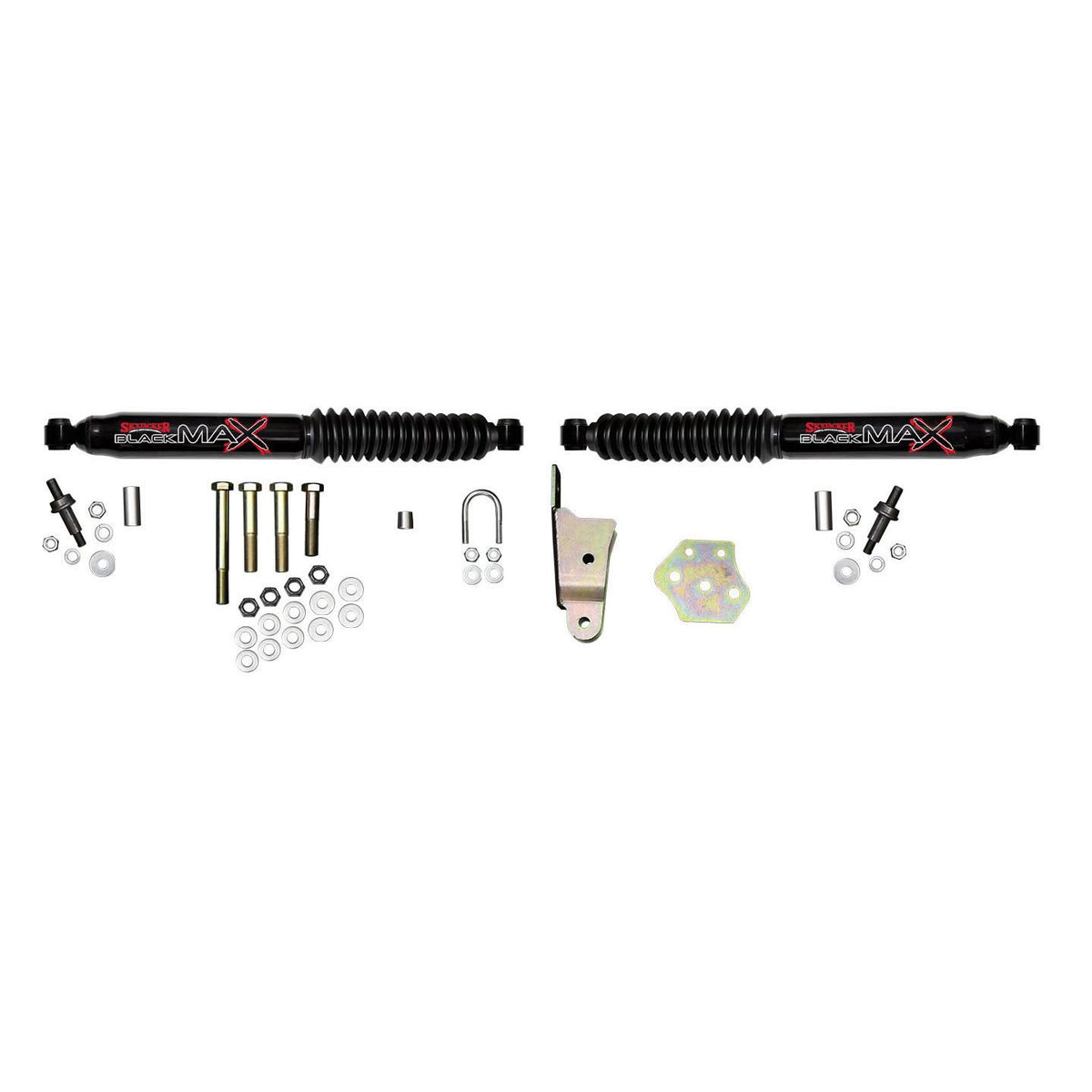 Skyjacker Steering Stabilizer Dual Kit Black Dual Kit 94-97 Dodge Ram 1500/2500/3500 - 8217