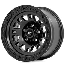 Rough Country 82 Series Wheel One-Piece Semi Gloss Black 17x9 5x4.5 -12mm (1960-1998 W100 Series, W100 Pickup, W100, Bronco II, Cherokee, Wagoneer, Pickup, Ranger, Wrangler, Comanche, Sonoma, Grand Cherokee, T100, Tacoma, B3000) - 82170913