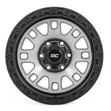 Rough Country 82 Series Wheel One-Piece Machined Semi Gloss Black 18x9 6x5.5 -12mm (1960-1999 C10 Pickup, Land Cruiser, K10 Pickup, K15/K1500 Pickup, K15/K1500 Suburban, Wagoneer, Cherokee, J10, J20, K5 Blazer, K10 Suburban, K10, C15 Suburban, K15 Suburba