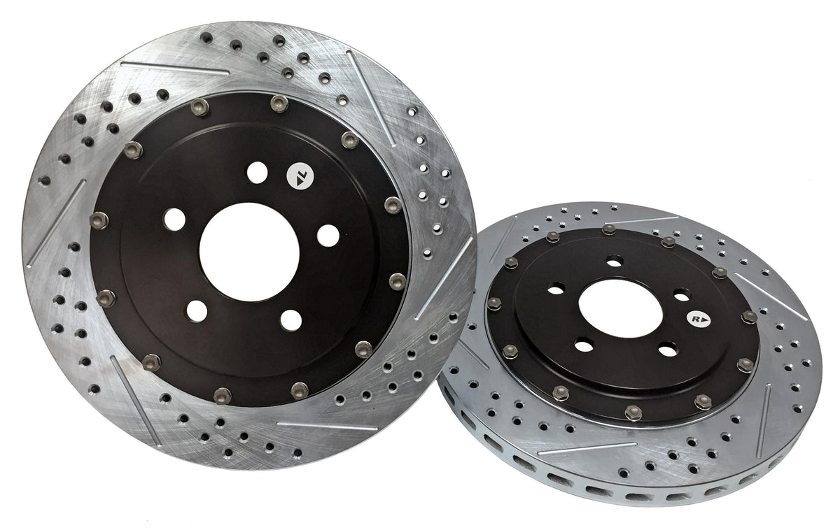 Baer 1979-2004 Mustang Eradispeed Plus Front Rotors (2 Piece Rotor)