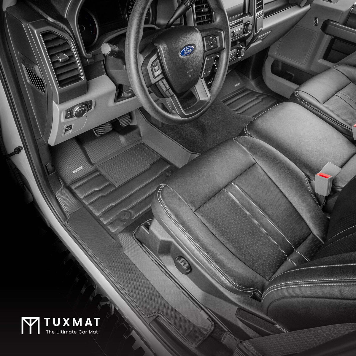 TUXMAT Floor Mats (2015-2020 Ford F150 SuperCrew) - 8222