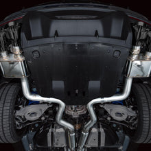 AWE SwitchPath Catback Exhaust - Quad Diamond Black Tips (2024-2026 Mustang Dark Horse) - 3025-43375
