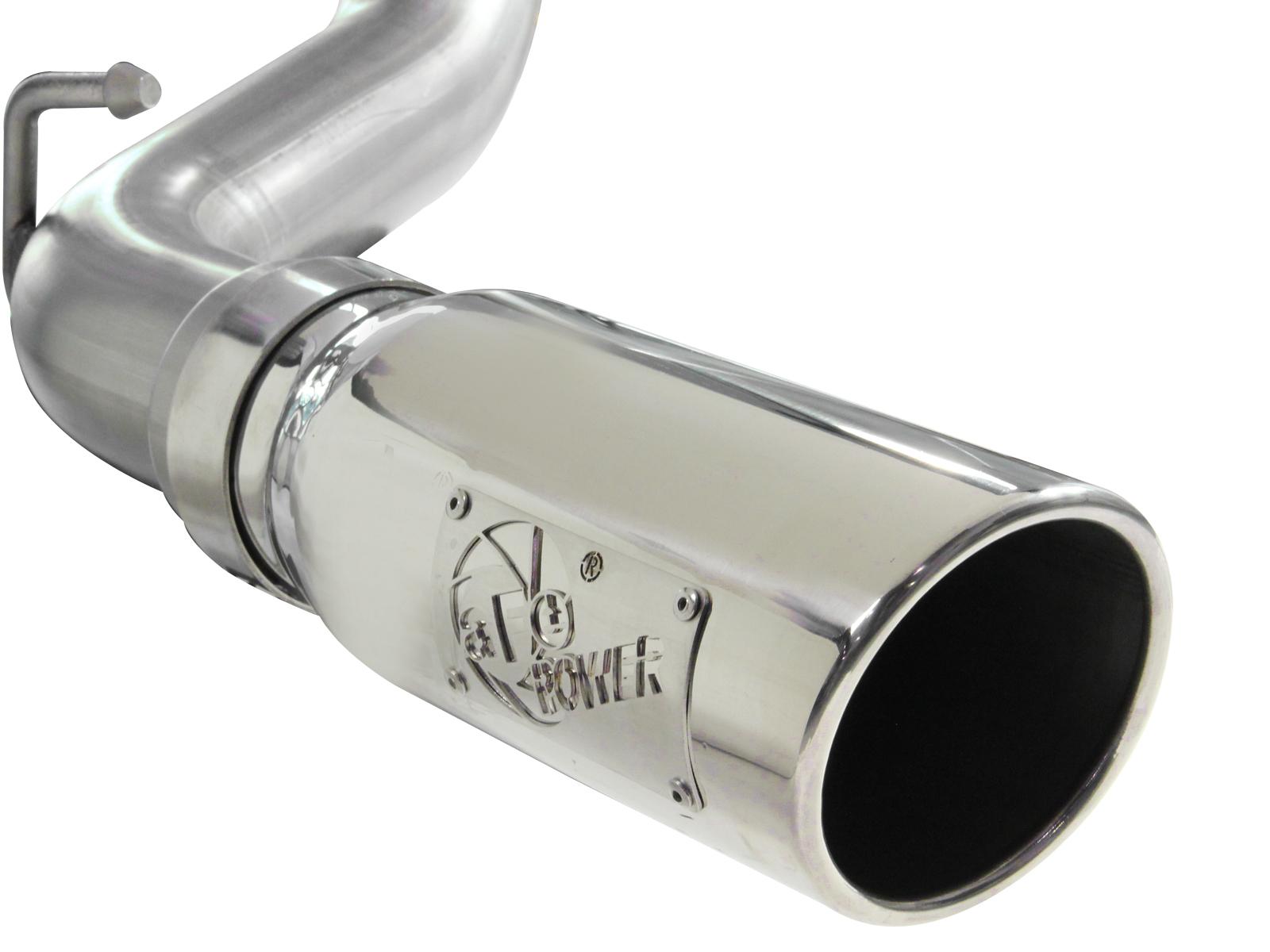 AFE MACH Force-Xp 3 IN 409 Stainless Steel Cat-Back Exhaust System w/Polished Tip (2005-2012 Tacoma) - 49-46001-1P