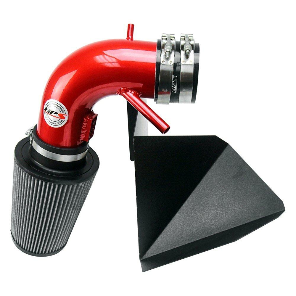 HPS Performance Red Cold Air Intake Kit for 13-15 Hyundai Genesis Coupe 3.8L V6 (2013-2015 Hyundai Genesis Coupe 3.8L V6) - 827-525R