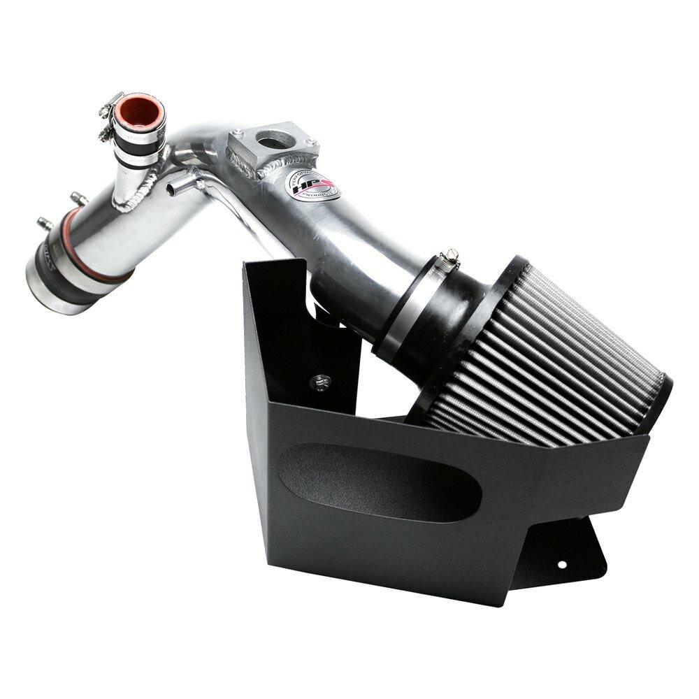 HPS Performance Polish Cold Air Intake Kit for 08-15 Mitsubishi Lancer EVO X (2008-2015 Mitsubishi Lancer Evolution X 2.0L) - 827-535P
