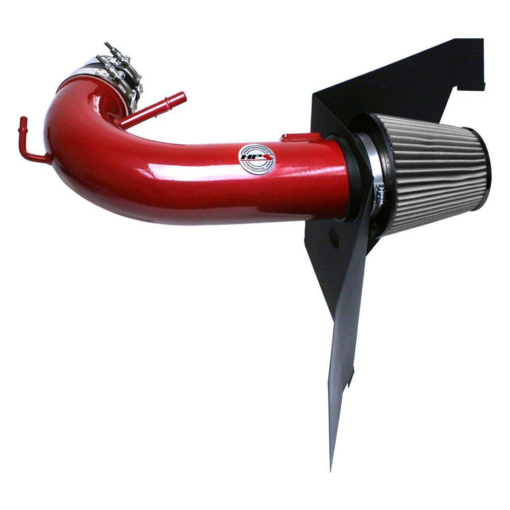 HPS Performance Red Shortram Air Intake for 2015-2017 Ford Mustang GT V8 5.0L (2015-2017 Ford Mustang GT V8 5.0L) - 827-556R