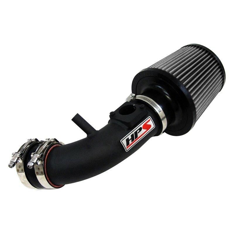 HPS Performance Black Shortram Air Intake for 07-13 Mazda Mazdaspeed 3 2.3 Turbo (2007-2013 Mazda Mazdaspeed 3 2.3L Turbo) - 827-601WB