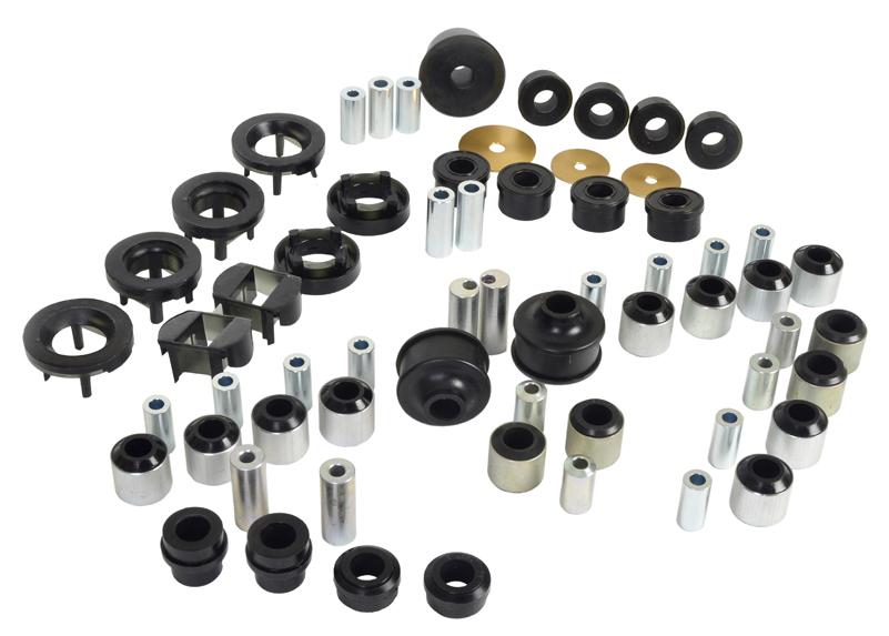 Whiteline Performance Essential Vehicle Kit Essential Front And Rear Vehicle Kit Contains W53453, Kca430, W63401, W63403, W63402, Kdt918, Kdt919 And W63400 X 2 Whiteline (2005-2015 325Ci, 120i, 325i, 320i, 330xi, 325xi, 330Ci, 330i, 130i, 328i, 328xi, 335