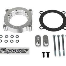 AFE Silver Bullet Throttle Body Spacer Kit (2010-2016 F-150, F-150, F-250 Super Duty, F-350 Super Duty) - 46-33011