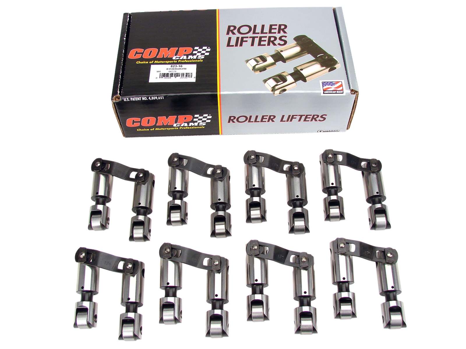 Comp Cams Endure-X Solid Roller Lifter Set for Chrysler 273-360 - 828-16