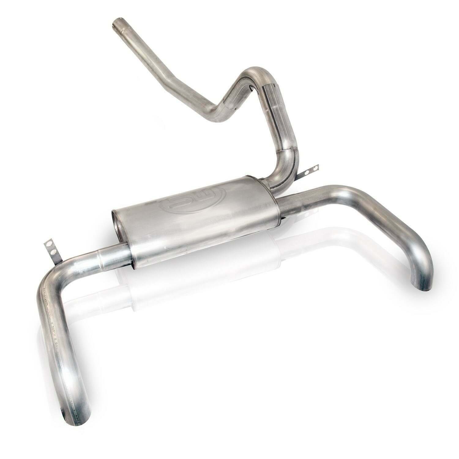 Stainless Works Dual Outlet Chambered Muffler Factory Connect (1982-2002 Camaro) - 829239
