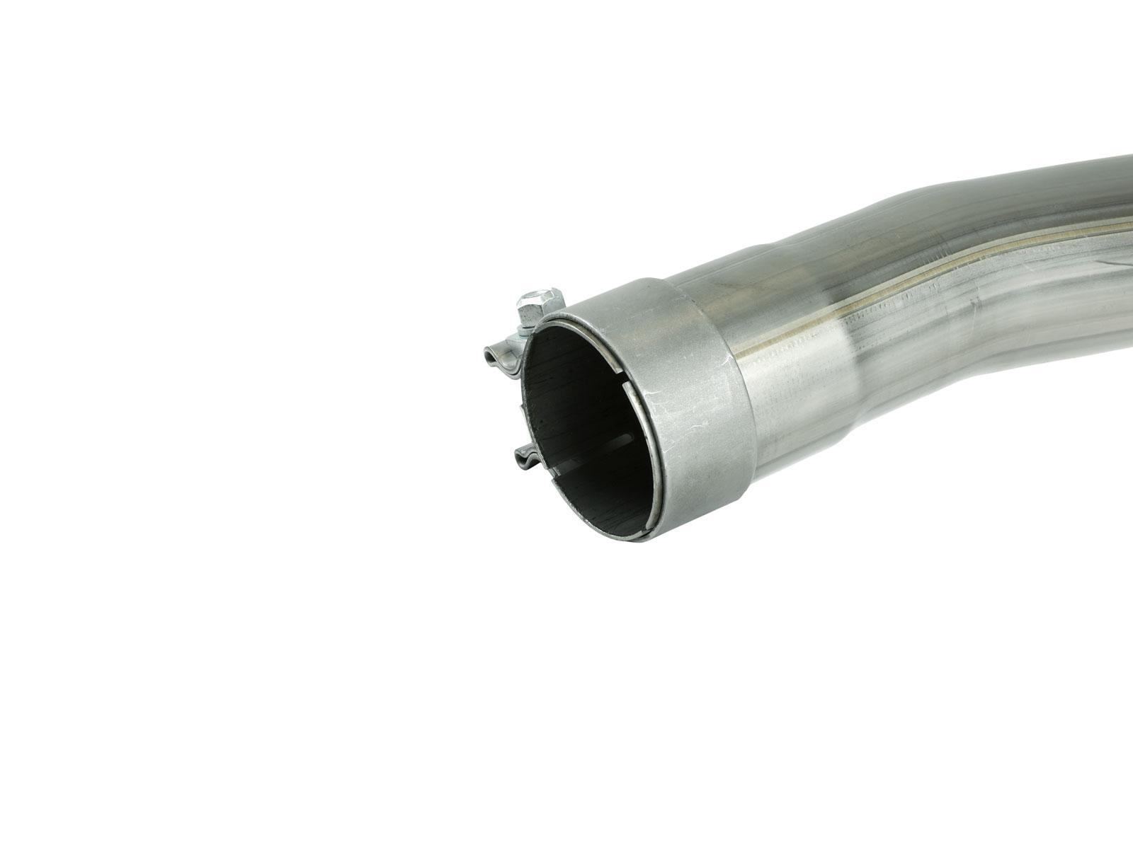 AFE MACH Force-Xp 2-1/2 IN 409 Stainless Steel Muffler Delete Pipe (2-1/2 IN ID Inlet/Outlet x 24 IN Overall Length) - 49M30053