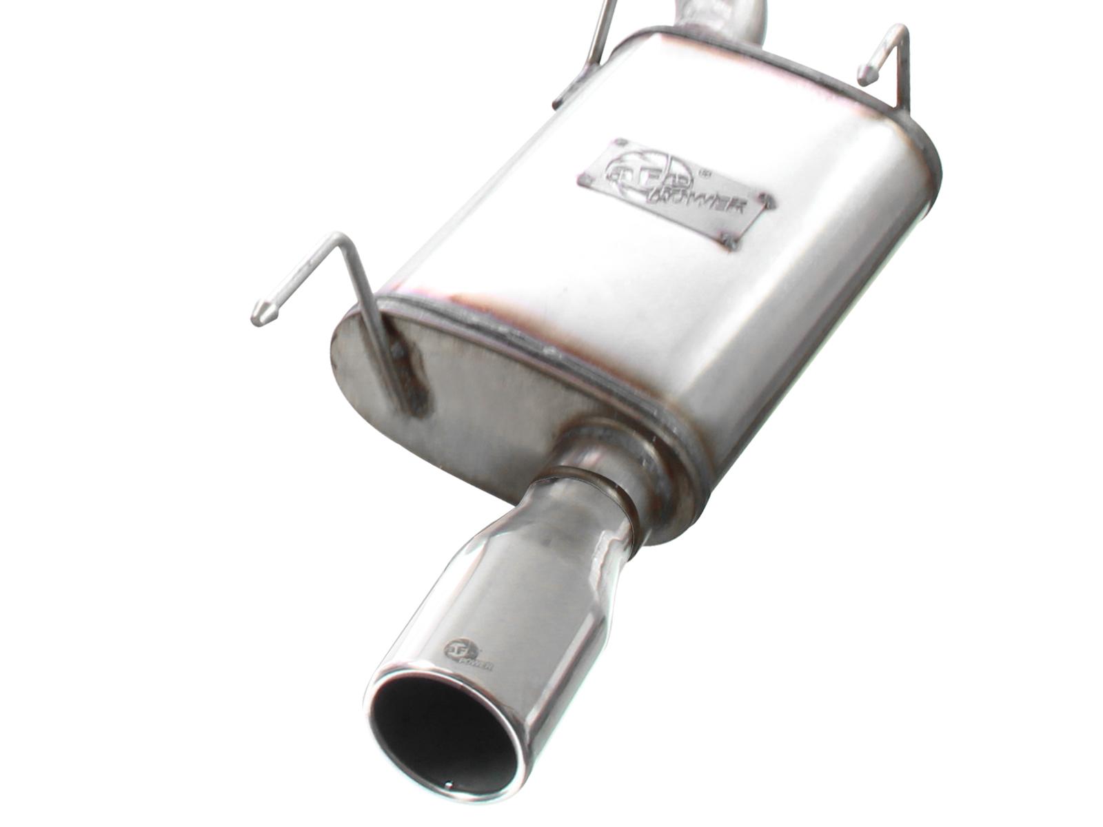 AFE Cat-Back Exhaust System (2005-2009 Ford Mustang V6-4.0L) - 49-43047