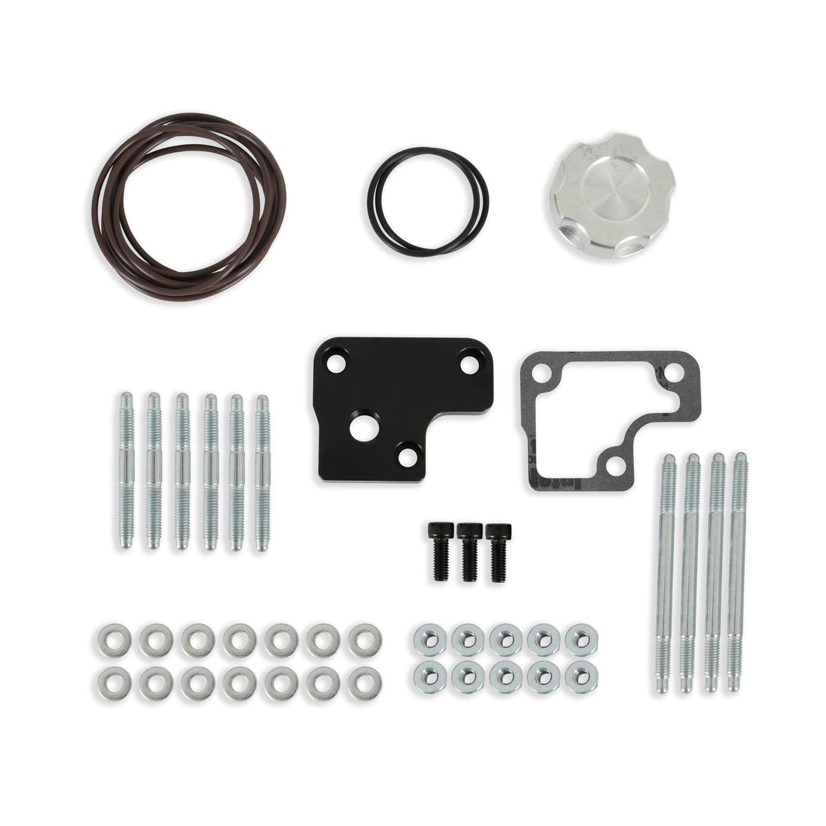 Holley Single plane intake manifold for Gen III Hemi, EFI Black - 300-930BK