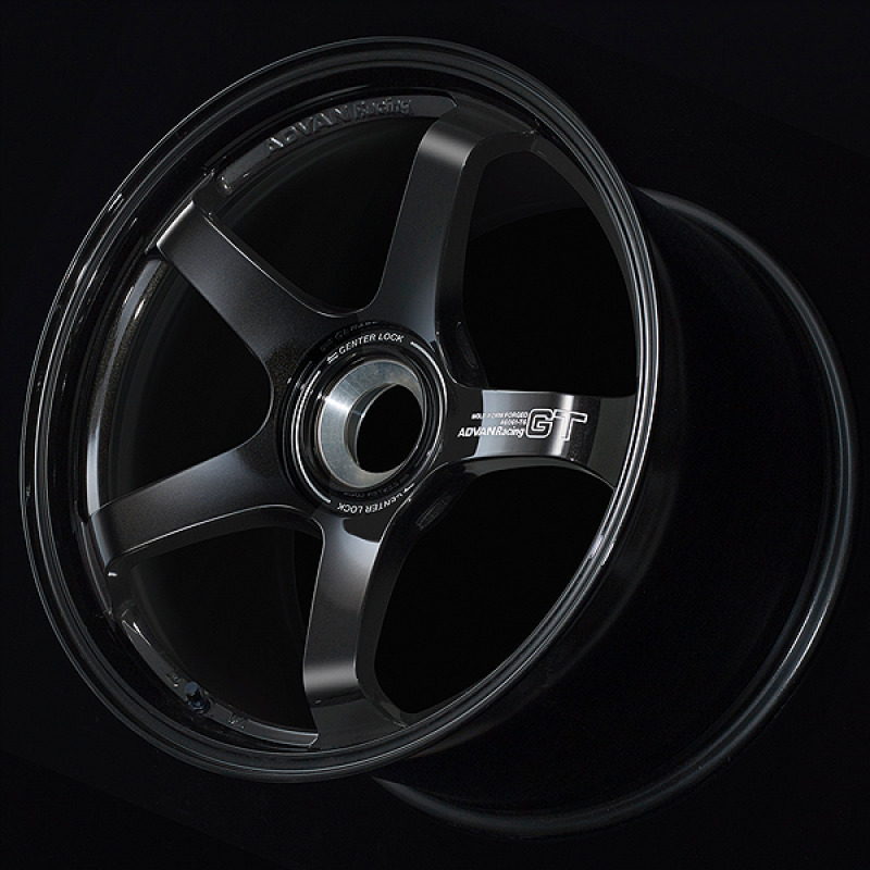 ADVAN RACING GT for PORSCHE 20X8.5 +50 5-130 RACING TITANIUM BLACK - YAQ0H50PTBP