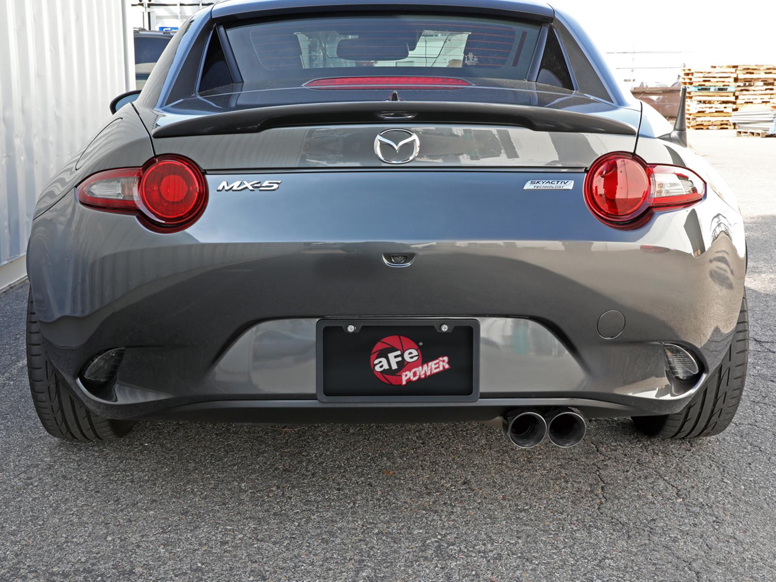 AFE Cat-Back Exhaust System (2016-2019 Mazda MX-5 Miata L4-2.0L) - 49-37005-P