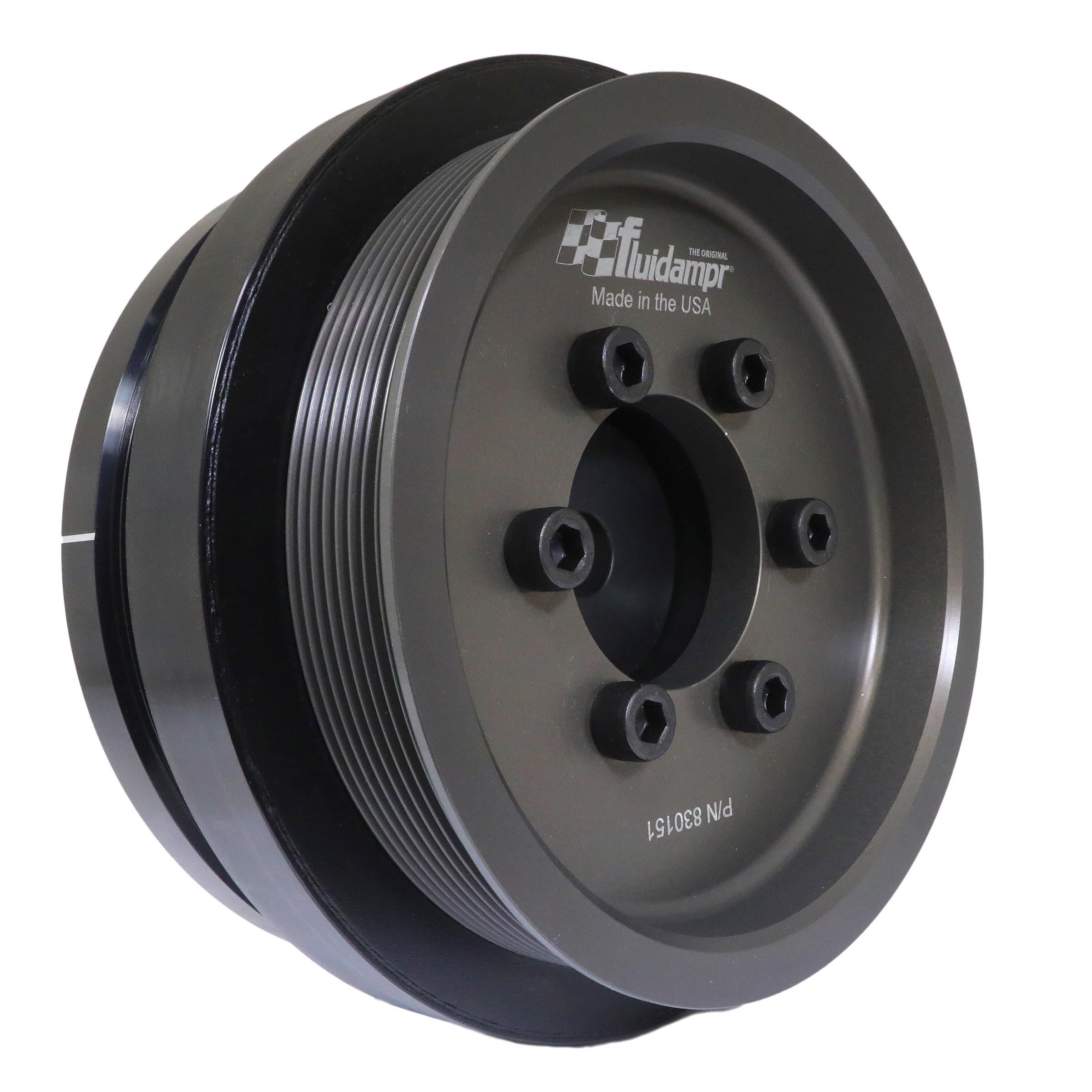 Fluidampr Harmonic Balancer - Fluidampr - 2020+ GM / Chevy Duramax L5P (2020-2021 Silverado 3500 HD, Silverado 2500 HD, Sierra 3500 HD, Sierra 2500 HD) - 830151