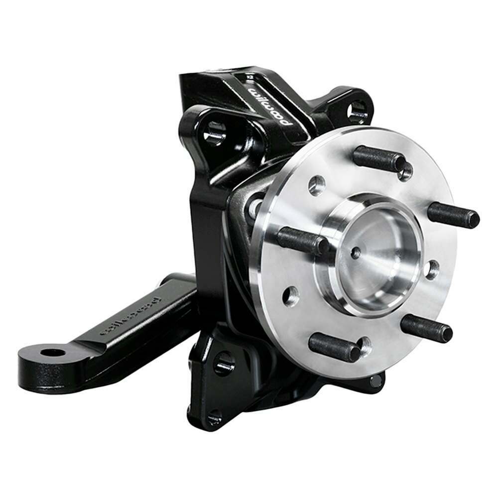 Wilwood Spindle Kit Pair w/ Hub & Steering Arm 71-87C10 Pickup 2.50in Drop - 831-14202