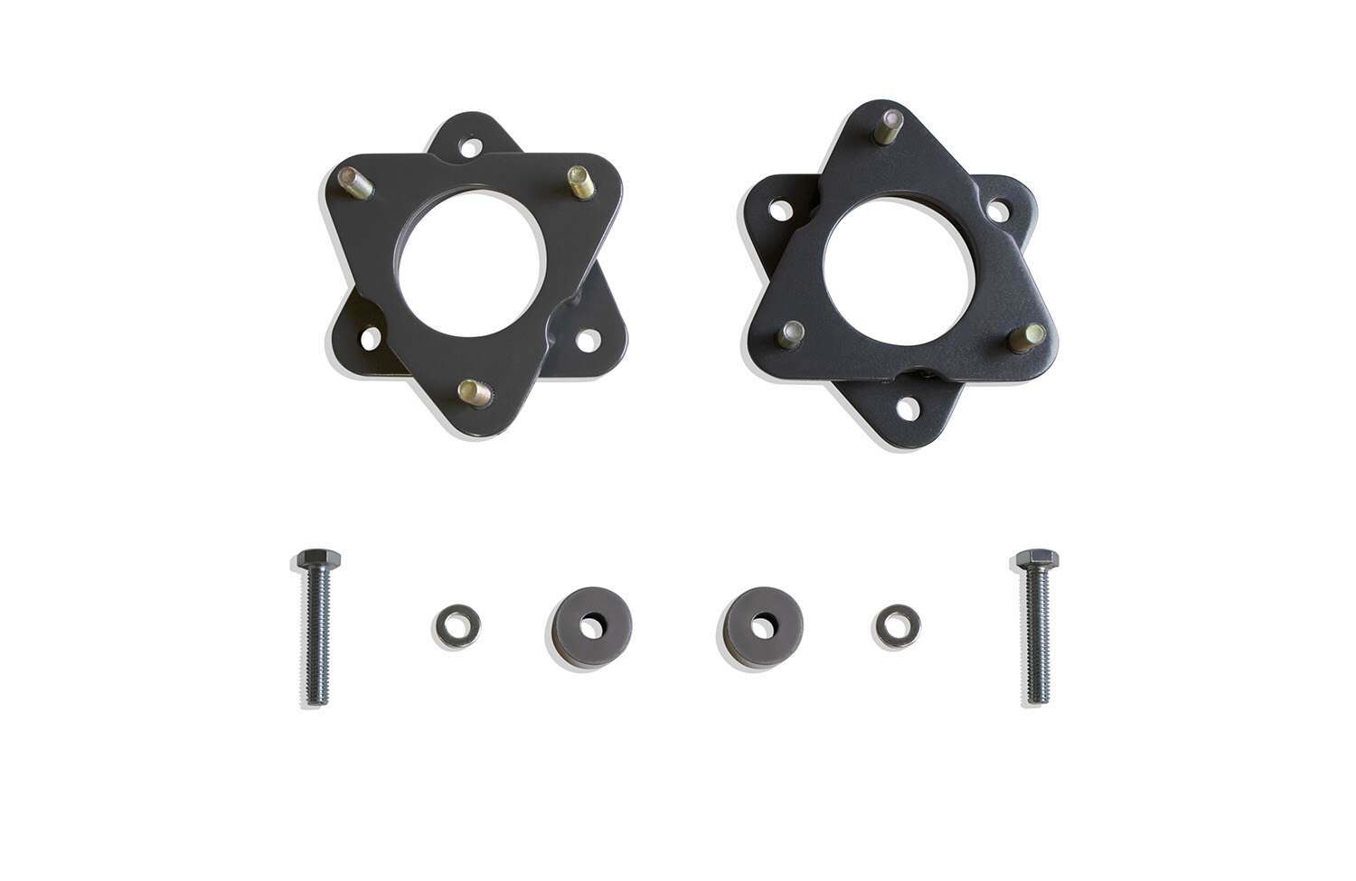MaxTrac 3" FRONT STRUT SPACERS & SENSOR SPACERS (2007-2020 ESCALADE, TAHOE, SUBURBAN, SILVERADO 1500, YUKON, SIERRA 1500, SILVERADO 1500 "OLD BODY STYLE", SIERRA 1500 "OLD BODY STYLE") - 831330MR