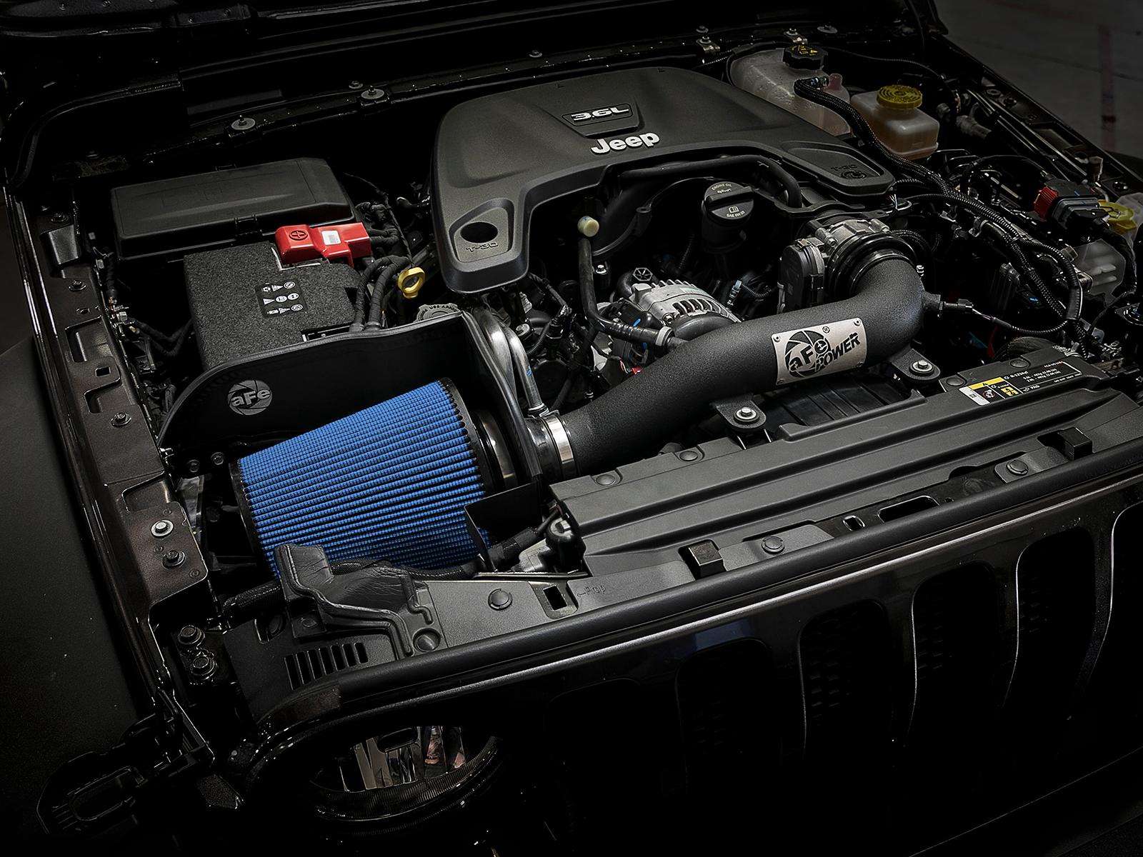 AFE Open Element Intake (2018-2020 Jeep Wrangler V6-3.6L ) - 54-13002-B