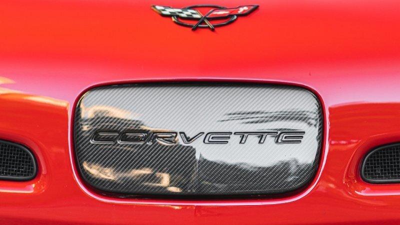 C7 Carbon C5-LP-CF ZR1 1997-2004 Corvette C5 Carbon Fiber License Plate Cover